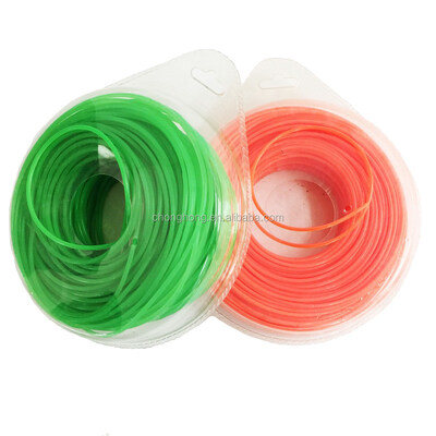 Várias Cores 3.0mm Quadrado / Redondo / Hexágono / Estrela linha de trimmer de nylon 100% material de nylon