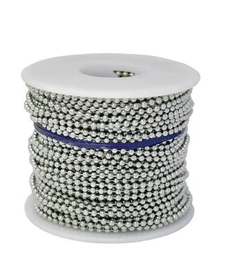 Bom preço. Cadeia de bolas de aço inoxidável com acabamento polido e tamanho de 4,5 * 6 mm para aplicações personalizadas on-line