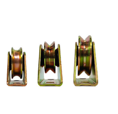 Bom preço. Rodas de porta deslizantes 50mm 60mm 70mm 80mm 90mm 100mm U V Y Tipo de ranhura Porta deslizante on-line