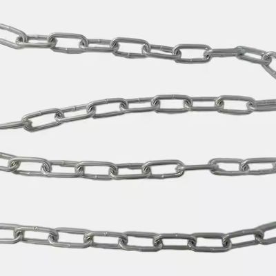 Bom preço. 3 mm Gráfico de alta qualidade Q235 Saldado zinco galvanizado Link Chain para exterior on-line