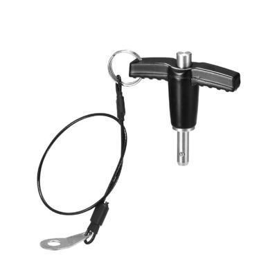 Bom preço. T Manusear pin de libertação rápida com botão de pressão para bloqueio de bola durável e seguro on-line