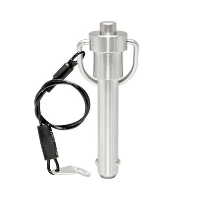 Bom preço. Pino de liberação rápida de aço inoxidável durável de alta precisão para fácil utilização na indústria em geral on-line