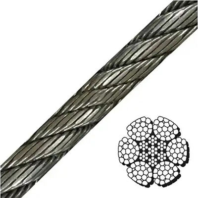Bom preço. 35*k7 32mm High Strength Galvanized Steel Wire Rope for Oil & Gas Hoist and Crane Applications on-line