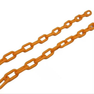 Bom preço. Corrente de plástico colorida de 6mm com embalagem de 25m e 60g por metro para segurança rodoviária on-line