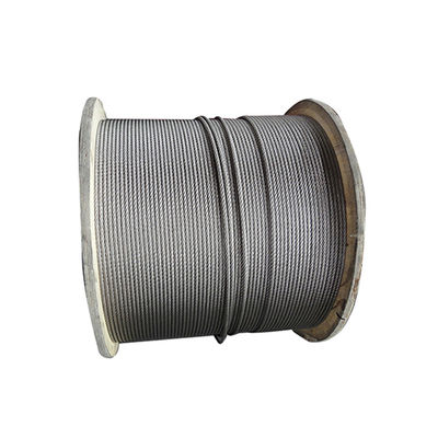 Bom preço. Cabo de aço galvanizado por imersão a quente de 8,6 mm para construção com aço para conformação a frio on-line