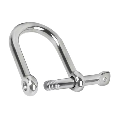 Bom preço. De aço inoxidável Dee Chackle D forma de parafuso Pin parafuso grande parafuso para barco veleiro Chain Rigging Clamps on-line