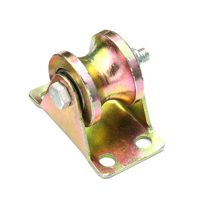 Bom preço. Rodas de roda rígidas de carga pesada com rolamento de trilho com bracket U groove on-line