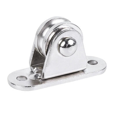 Bom preço. Rolante de pista de rolagem única com ranhuras para guia de porta deslizante Rolante roda de porta deslizante on-line