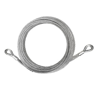Bom preço. Slinha de fio de aço inoxidável Olho e olho Slinha de fio de fio Mecanically Spliced Rigging Lifting Sling on-line