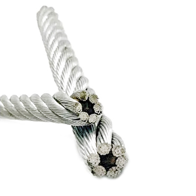 Bom preço. Cabo de Aço Galvanizado de Alta Performance 6X19S+FC para Peças de Elevador on-line