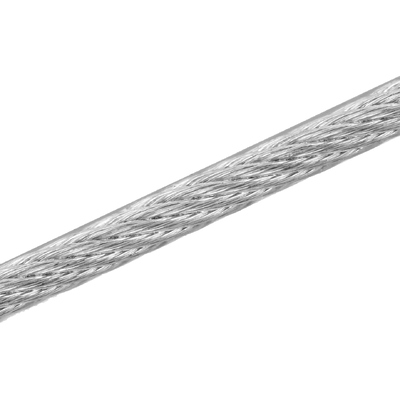 Bom preço. Cabo de aço inoxidável revestido de PVC com superfície lisa para aplicações de forjamento a frio, uso interno/externo padrão AiSi on-line