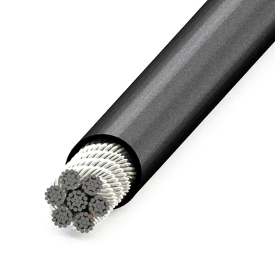 Bom preço. Cabo de Aço Revestido de PU Nylon 7X19 5mm 6mm para Equipamentos de Ginástica, Cabo de Aço Inoxidável Revestido de Nylon on-line