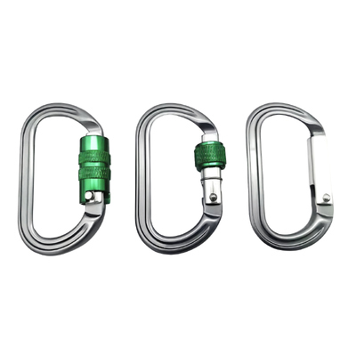 Bom preço. Nova venda promocional 8kN Chaves Carabiners Snap Hook Alumínio Carabiner exterior on-line