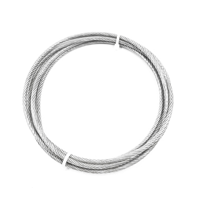 Bom preço. Preço por atacado de fábrica 1X7 Diâmetro de 0,7 mm a 10 mm Cabo de fio de aço inoxidável on-line