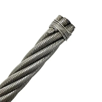 Bom preço. 6x19M-IWRC/FC/WSC Cabo de aço galvanizado para elevador de elevação on-line