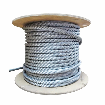 Bom preço. 8xK36WS+IWRC 38mm 40mm Corda de arame galvanizado de aço de alta resistência Corda de arame de aço para máquinas pesadas on-line
