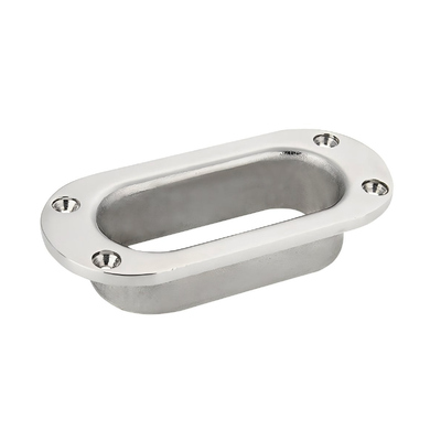 Bom preço. Acessórios de Yacht Docking Chock Guia de Fairlead de qualidade superior de aço inoxidável tubo oval Hawse on-line