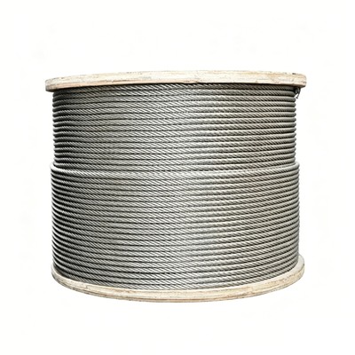 Bom preço. Bom preço 6X19s + FC Cable de aço inoxidável 12mm AiSi Bending padrão processado para corda de arame do elevador on-line