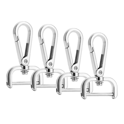 Bom preço. Gancho de pressão de aço inoxidável, fecho giratório, vários tamanhos, hardware para alças de bolsa on-line