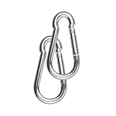 Bom preço. DIN5299c Snap Hook Força pesada Primavera Snap Hook Carbon Steel Carabiner Clip Quick Link Primavera Snap Hook on-line