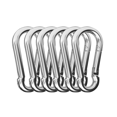 Bom preço. Clip de carabiner galvanizado Snap Spring Hook para balançar Hammock Gym Outdoor on-line