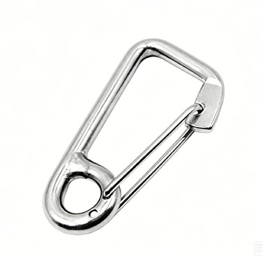 Bom preço. T316 Gancho de Primavera de Aço Inoxidável Carabinador de Segurança de Grau Marítimo, Gancho de Barco Pesado com Olho para Navio Yacht Sailing on-line