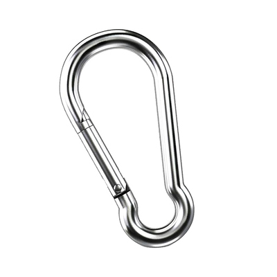 Bom preço. DIN5299 304 aço inoxidável Primavera Snap Hook ajusta acampar caminhadas para corda Chain Keychain Chains Anéis on-line