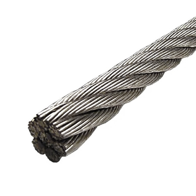 Bom preço. Preço da fábrica Cordo de arame galvanizado Cabo marinho 6x15-7FC Cordo de arame de aço de elevação on-line