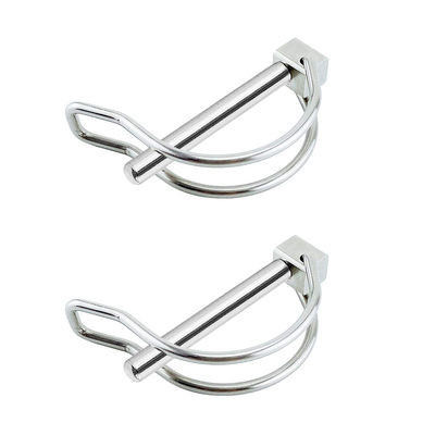 Bom preço. Aço inoxidável 316 Pré-bloqueio de lançamento rápido Trailer Tractor Coupler Pin de segurança para Trailer Tractor Bicicleta carrinho Barco de carga on-line
