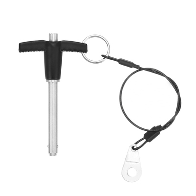 Bom preço. Pino de liberação rápida com alça T 304 Pino de liberação rápida com botão de aço inoxidável para hardware marinho on-line