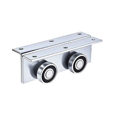 Bom preço. Quatro rolamentos de carro de montagem de 4 rodas rolos pesados para hardware de celeiro ou galpão on-line