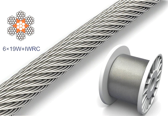 Bom preço. Cabo de Aço Inoxidável Não Magnético 7x19 AISI 316 para Equipamentos Sensíveis on-line