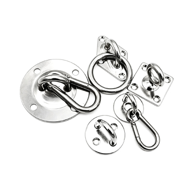 Bom preço. Mosquetão Giratório de Metal Resistente para Chaveiro, Suporte de Teto para Ventilador de Teto, Parede, Balanço, Rede, Gancho de Fixação, Âncora de Suspensão, Indústria Pesada on-line